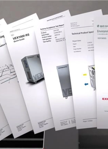 VEX1000 Online Dokumentation - immer abrufbar