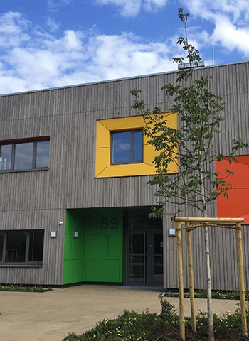 Facade picture of kindergarden