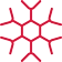 Schneeflocke Icon symbolisiert Sommernachtkühlung
