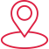 Piktogramm symbolisiert Ort und Positionierung