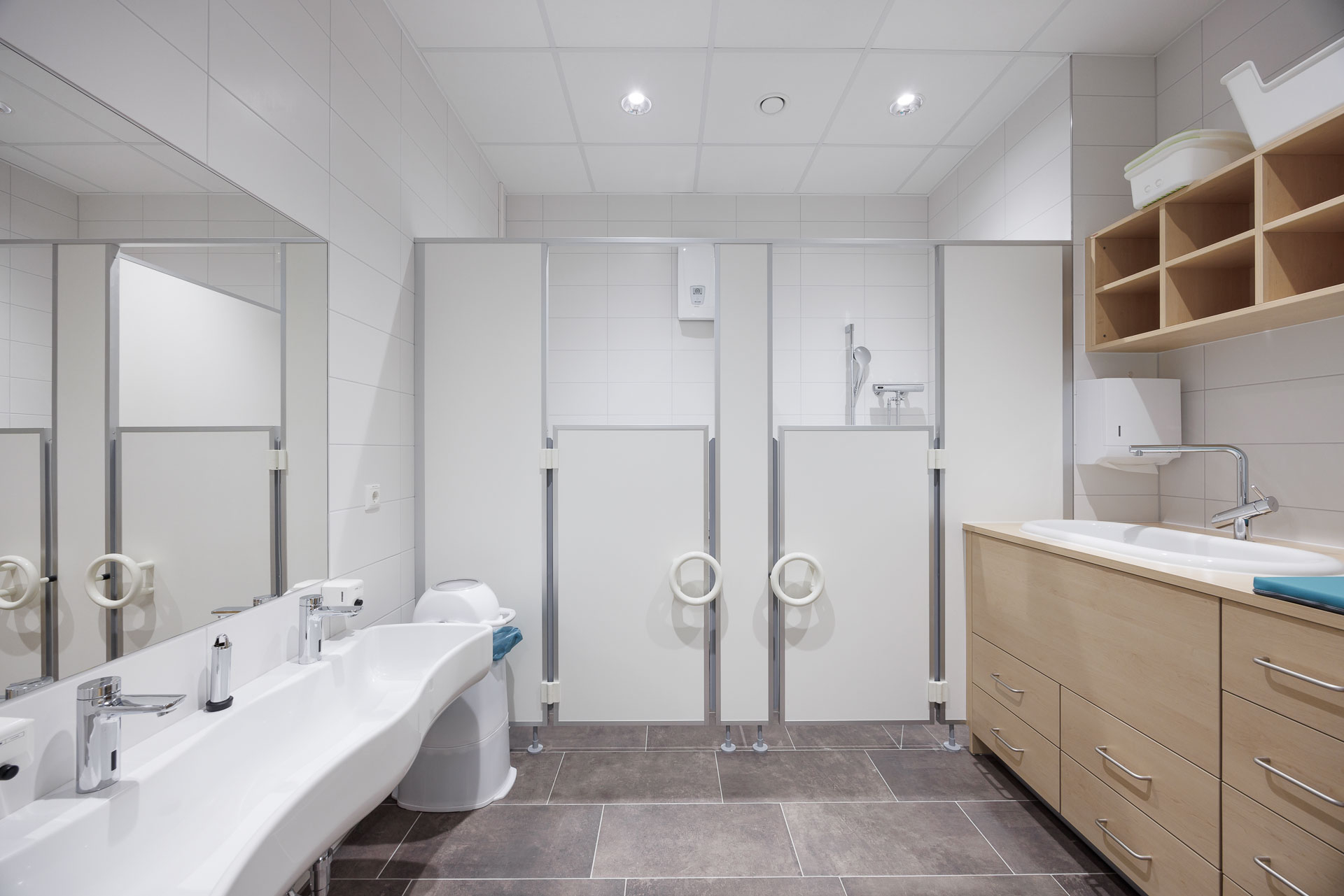 Kindergarten Leonding in Österreich Toiletten