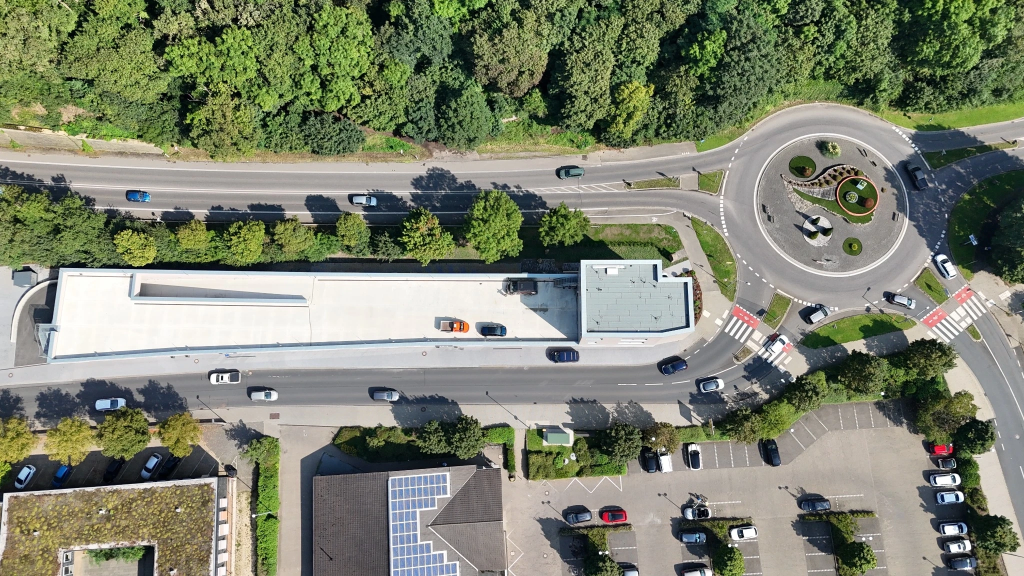 City Outlet Bad Münstereifel Außenaufnahme von oben