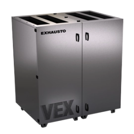 Produktabbildung EXHAUSTO VEX1000RT Duoblock Lüftungsgerät mit Rotor und TOP-Anschlüssen