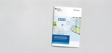 Mock-Up der DGUV Information 215-550 auf grauem Hintergrund
