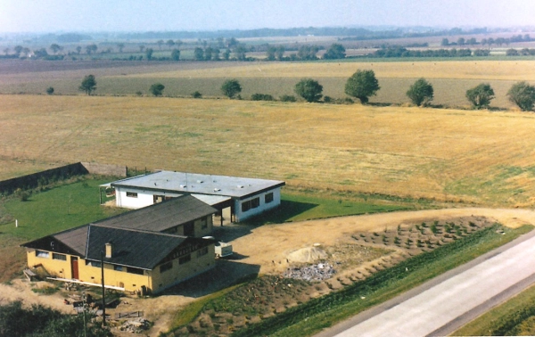 Aufnahme des EXHAUSTO Headquarters in Dänemark von 1963