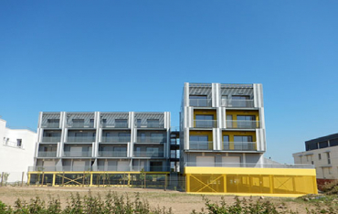 des logements à énergie positive 100 % électriques à Rezé, France