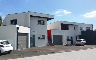 le chantier de Berstett, le confort d’un logement en hiver comme en été
