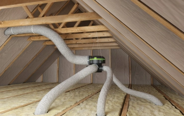 VMC simple flux - installation combles - EasyHome PureAIR