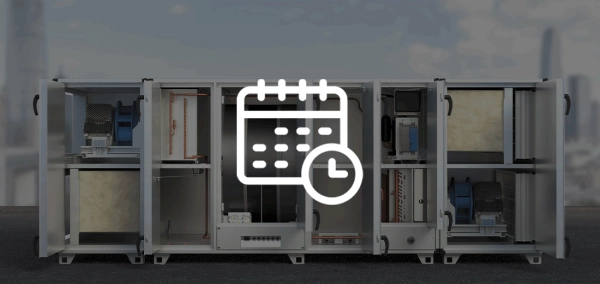 Auslegung modularer Lüftungsgeräte mit Wärmepumpe