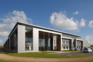 Gebäude Ansicht Aereco Headquarter in Frankreich