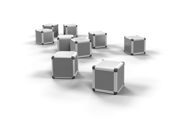 Modular cubes animation