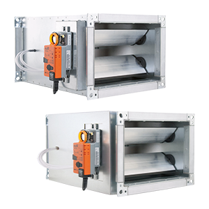 Variable Volumenstromregler rechteckig