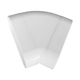 Codo horizontal 45°