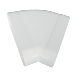 Codo horizontal 45°