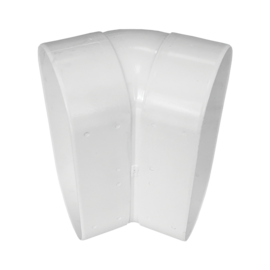 Codo vertical 45°