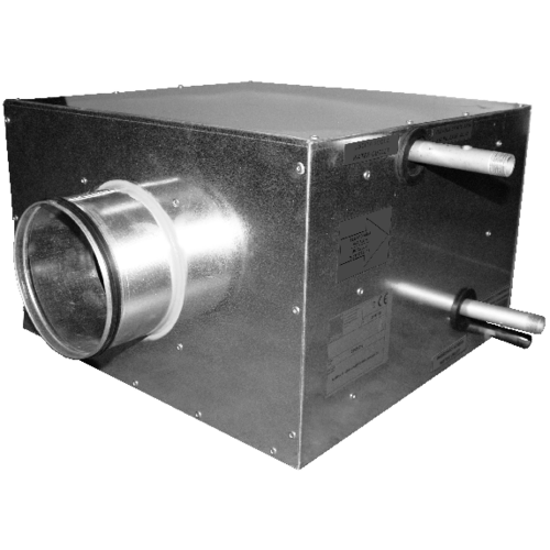 Baterías de agua en caja BACF