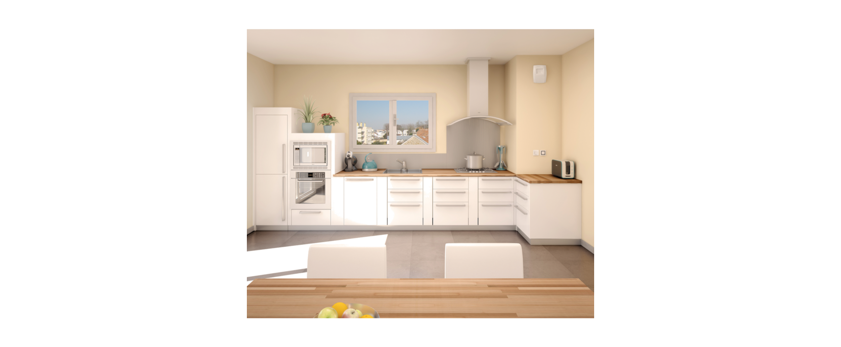 BAHIA CURVE L Cocina