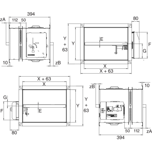 ISONE® 2.1 Europa rectangular