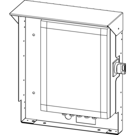 Soporte azotea AXONE = 380 mm T1