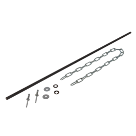 Eje pivote VELONE F400-120 - Modelo 4.5 / 7.2 / 10.5 - Base 698 mm