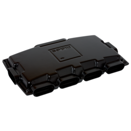 Caja de distribución plana 6 salidas