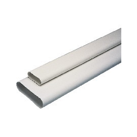 Barra MINICONDUCTO blanco 3 m Ø125 mm