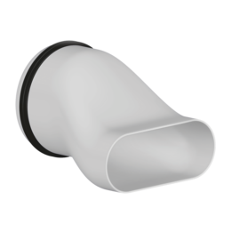 Embudo caja PE Ø125