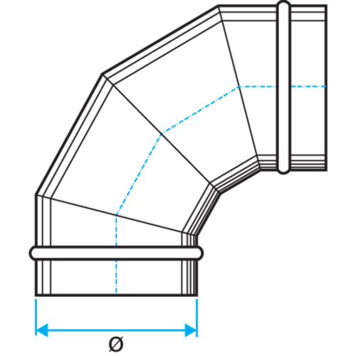 Codo 90°