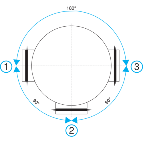 Colector Conexión de Planta: CRE con juntas