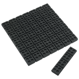 Pack de 4 soportes elastómero