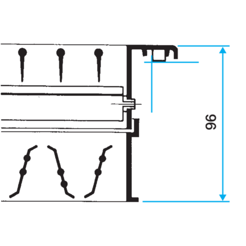 Serie AC 102 D - aluminio