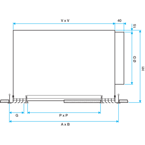 Serie ALD 610 K - aluminio