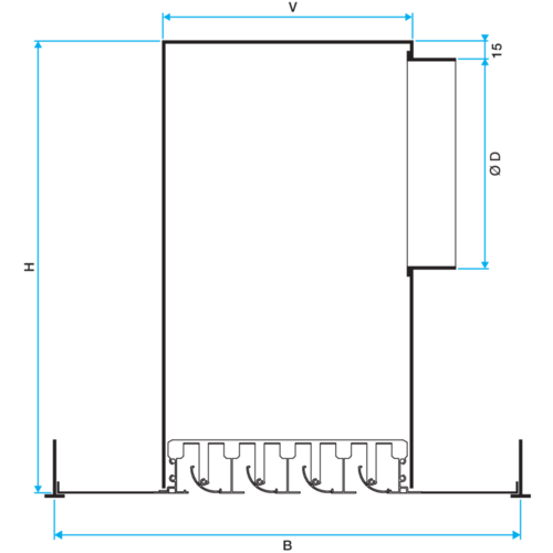 Serie LINED® TP - aluminio