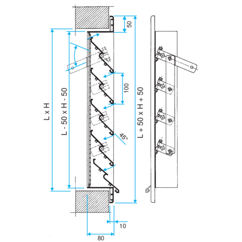 Serie AG 645 - aluminio