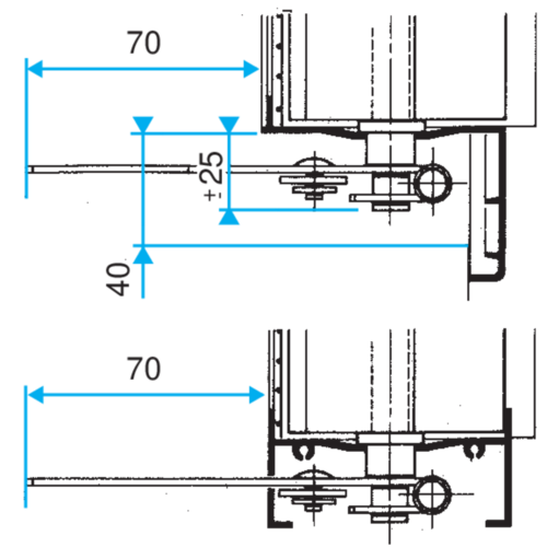 Serie AG 645 - aluminio