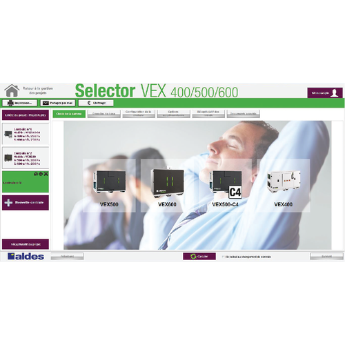 Selector VEX400/500/600