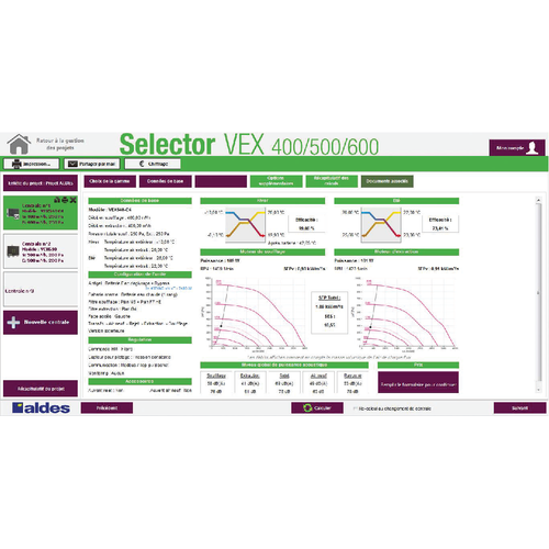 Selector VEX400/500/600